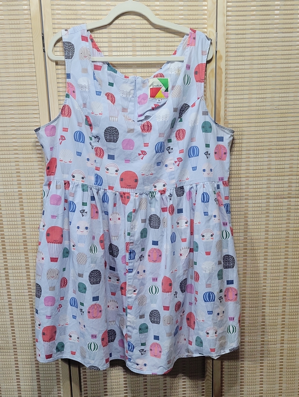 Modcloth Fervour Dress - Hot Air Balloon Pattern - 3X